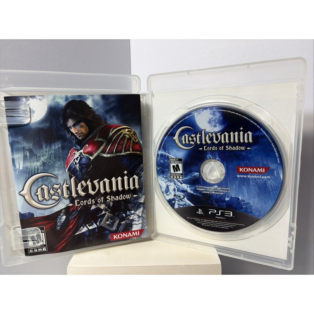 MINT DISC Castlevania Lords of Shadow PS3 Sony PlayStation 3 2010 CIB Complete - Picture 5 of 7